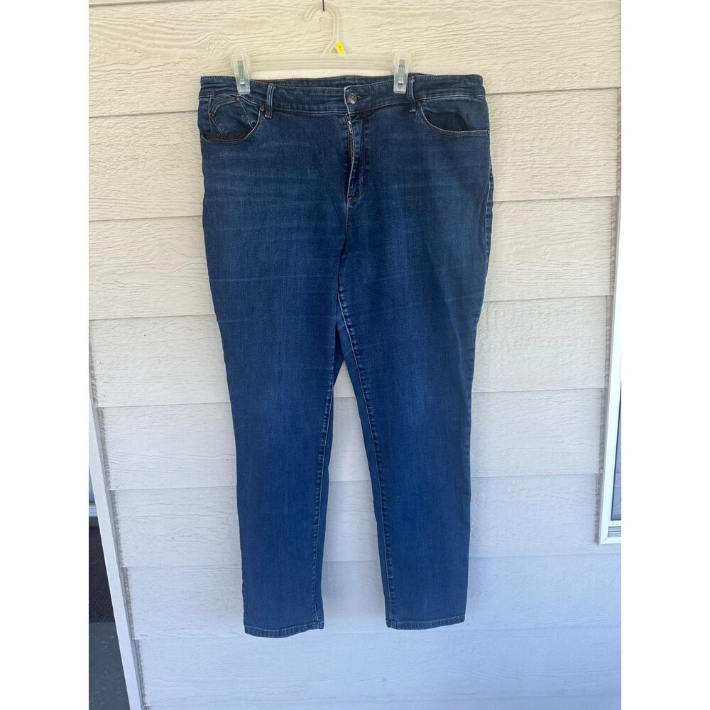 Chico's The Platinum Jegging Dark Wash Denim Jeans – Women's Size 3